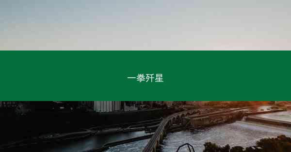 一拳歼星 一拳歼星