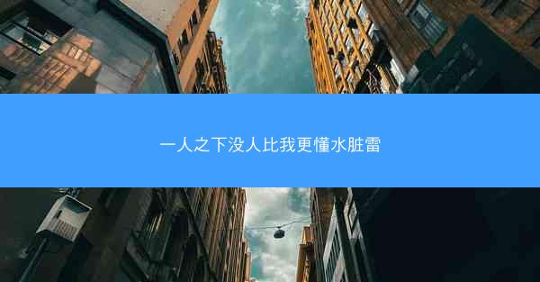 一人之下没人比我更懂水脏雷