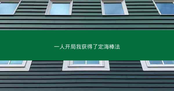 一人开局我获得了定海棒法