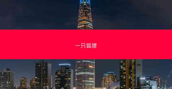 一只狐狸