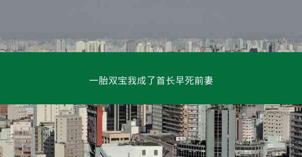 一胎双宝我成了首长早死前妻