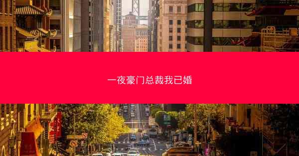 一夜豪门总裁我已婚