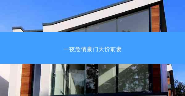 一夜危情豪门天价前妻