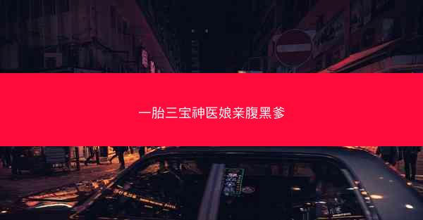 一胎三宝神医娘亲腹黑爹