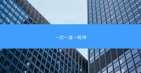 一武一道一乾坤