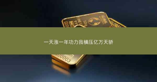 一天涨一年功力我横压亿万天骄