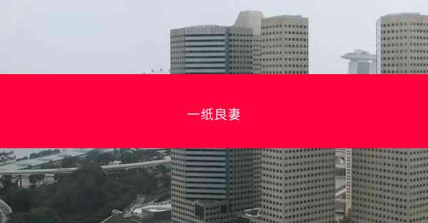一纸良妻