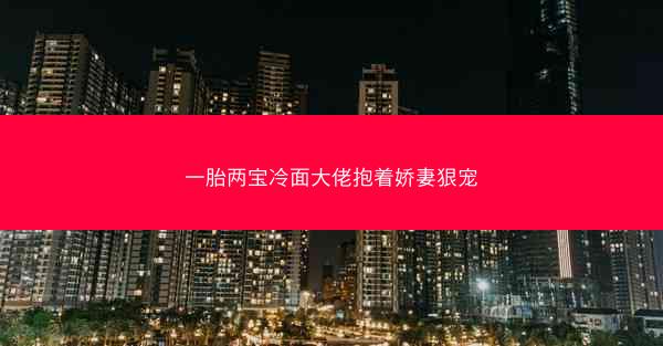 一胎两宝冷面大佬抱着娇妻狠宠