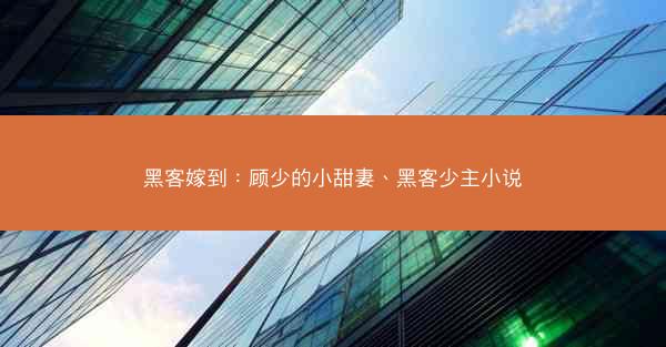 黑客嫁到：顾少的小甜妻、黑客少主小说