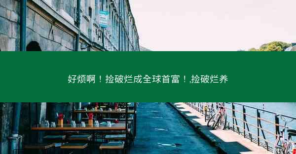 好烦啊！捡破烂成全球首富！,捡破烂养