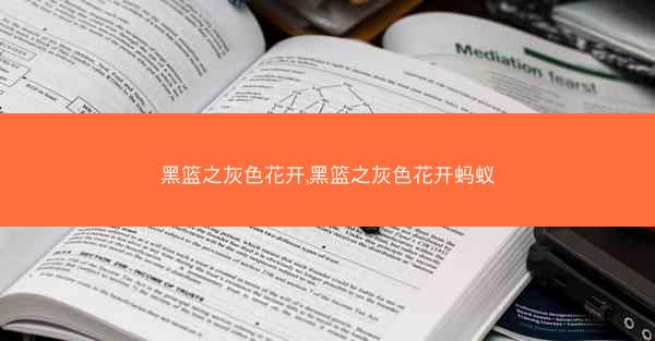 黑篮之灰色花开,黑篮之灰色花开蚂蚁