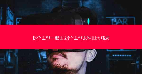 拐个王爷一起田,拐个王爷去种田大结局