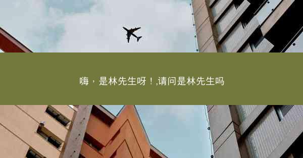 嗨，是林先生呀！,请问是林先生吗