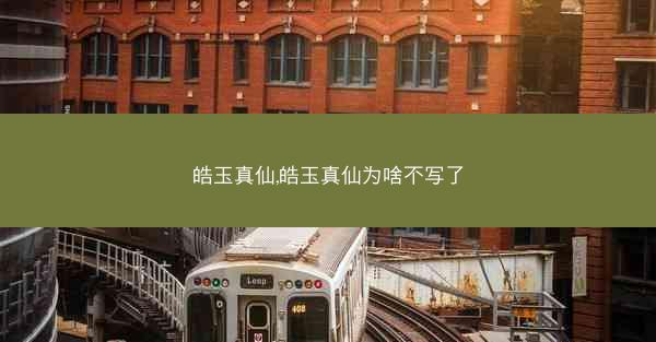 皓玉真仙,皓玉真仙为啥不写了