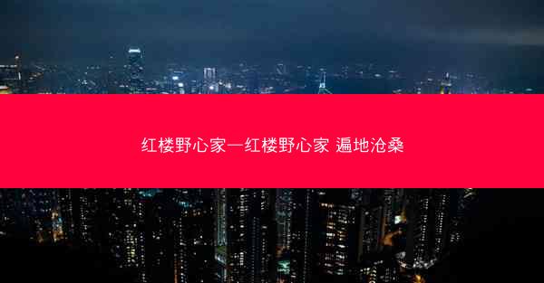 红楼野心家—红楼野心家 遍地沧桑