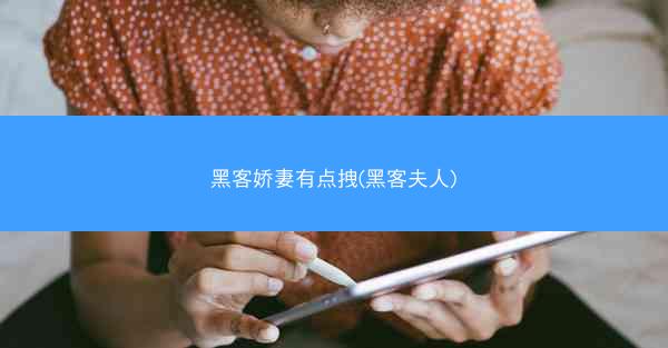 黑客娇妻有点拽(黑客夫人)