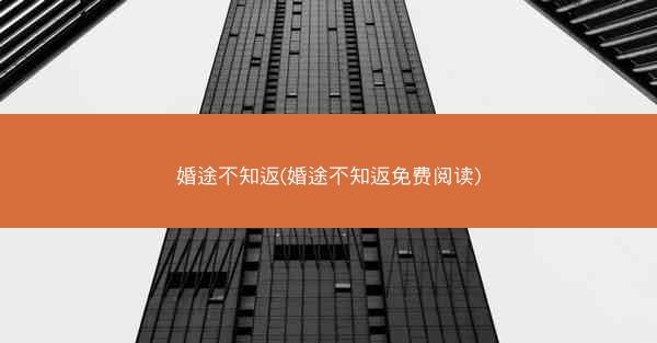 婚途不知返(婚途不知返免费阅读)