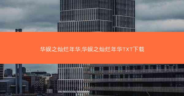 华娱之灿烂年华,华娱之灿烂年华TXT下载