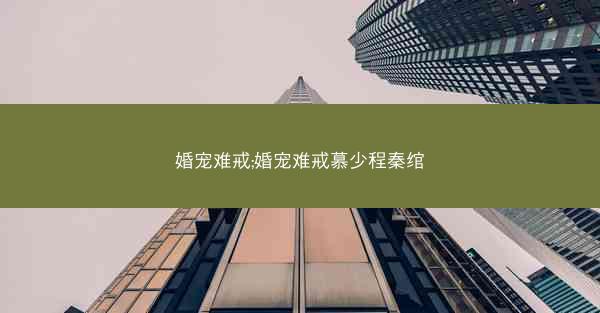 婚宠难戒;婚宠难戒慕少程秦绾