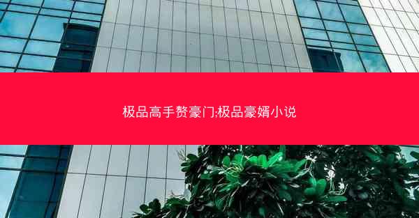 极品高手赘豪门;极品豪婿小说