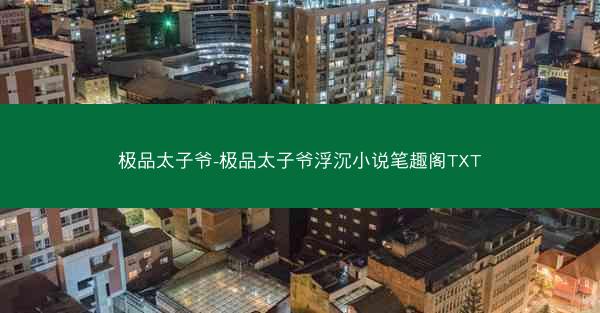 极品太子爷-极品太子爷浮沉小说笔趣阁TXT