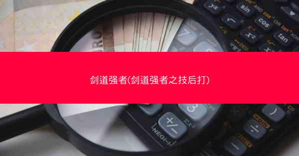剑道强者(剑道强者之技后打)