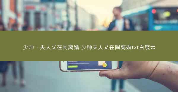 少帅，夫人又在闹离婚-少帅夫人又在闹离婚txt百度云
