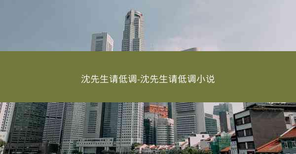 沈先生请低调-沈先生请低调小说