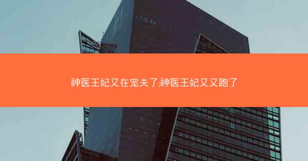 神医王妃又在宠夫了;神医王妃又又跑了