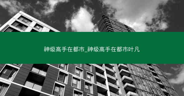 神级高手在都市_神级高手在都市叶凡