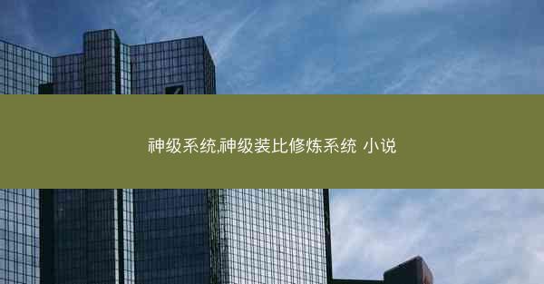 神级系统,神级装比修炼系统 小说
