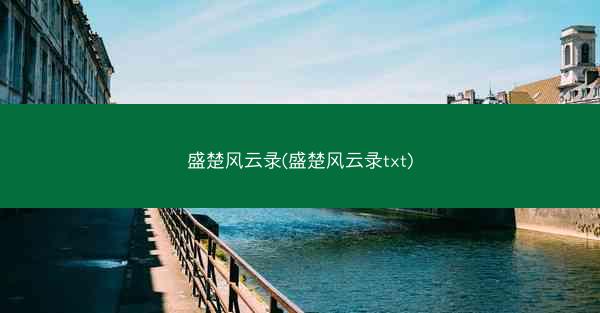 盛楚风云录(盛楚风云录txt)
