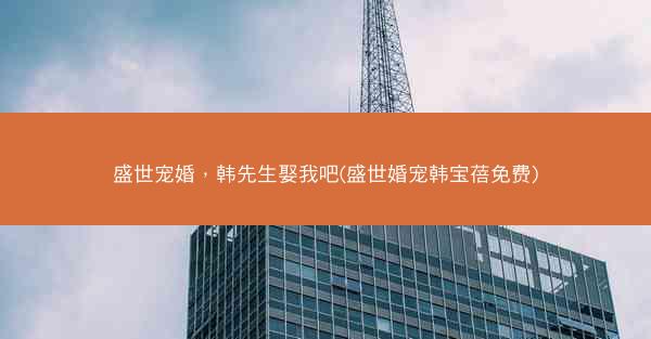 盛世宠婚，韩先生娶我吧(盛世婚宠韩宝蓓免费)