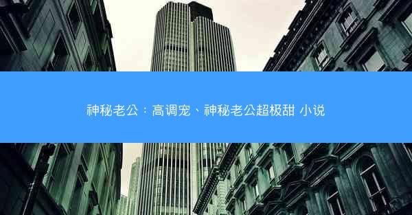 神秘老公：高调宠、神秘老公超极甜 小说