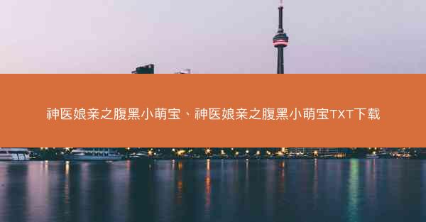 神医娘亲之腹黑小萌宝、神医娘亲之腹黑小萌宝TXT下载