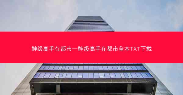 神级高手在都市—神级高手在都市全本TXT下载