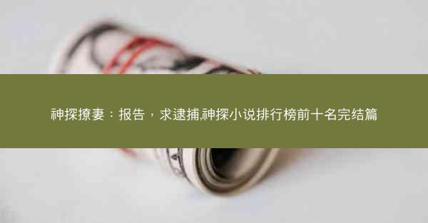神探撩妻：报告，求逮捕,神探小说排行榜前十名完结篇