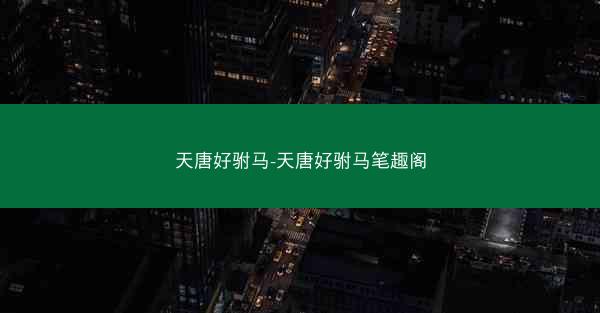 天唐好驸马-天唐好驸马笔趣阁