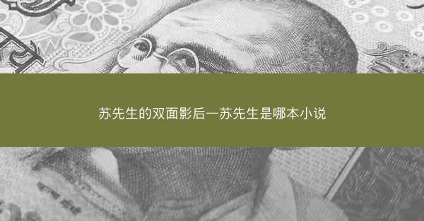 苏先生的双面影后—苏先生是哪本小说