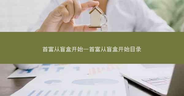 首富从盲盒开始—首富从盲盒开始目录
