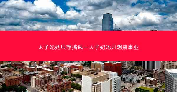 太子妃她只想搞钱—太子妃她只想搞事业