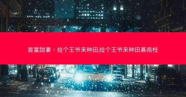 首富甜妻：捡个王爷来种田;捡个王爷来种田慕南枝