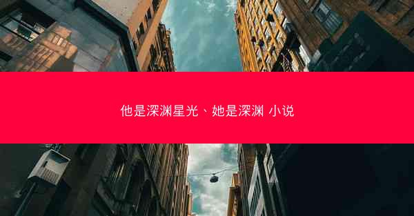 他是深渊星光、她是深渊 小说