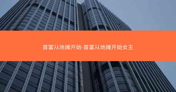 首富从地摊开始-首富从地摊开始女主
