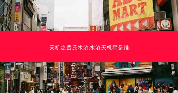 天机之岳氏水浒;水浒天机星是谁