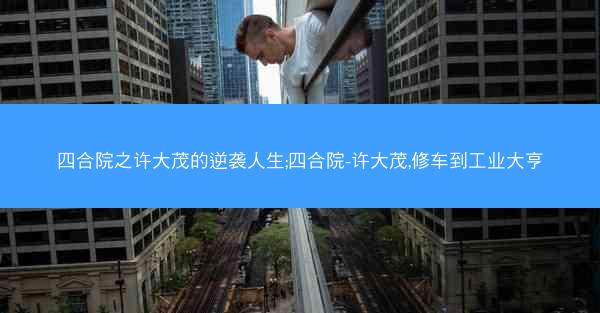 四合院之许大茂的逆袭人生;四合院-许大茂,修车到工业大亨