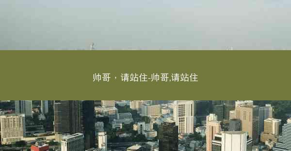 帅哥，请站住-帅哥,请站住