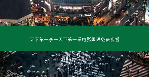 天下第一拳—天下第一拳电影国语免费观看