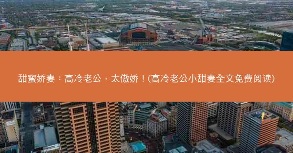 甜蜜娇妻：高冷老公，太傲娇！(高冷老公小甜妻全文免费阅读)